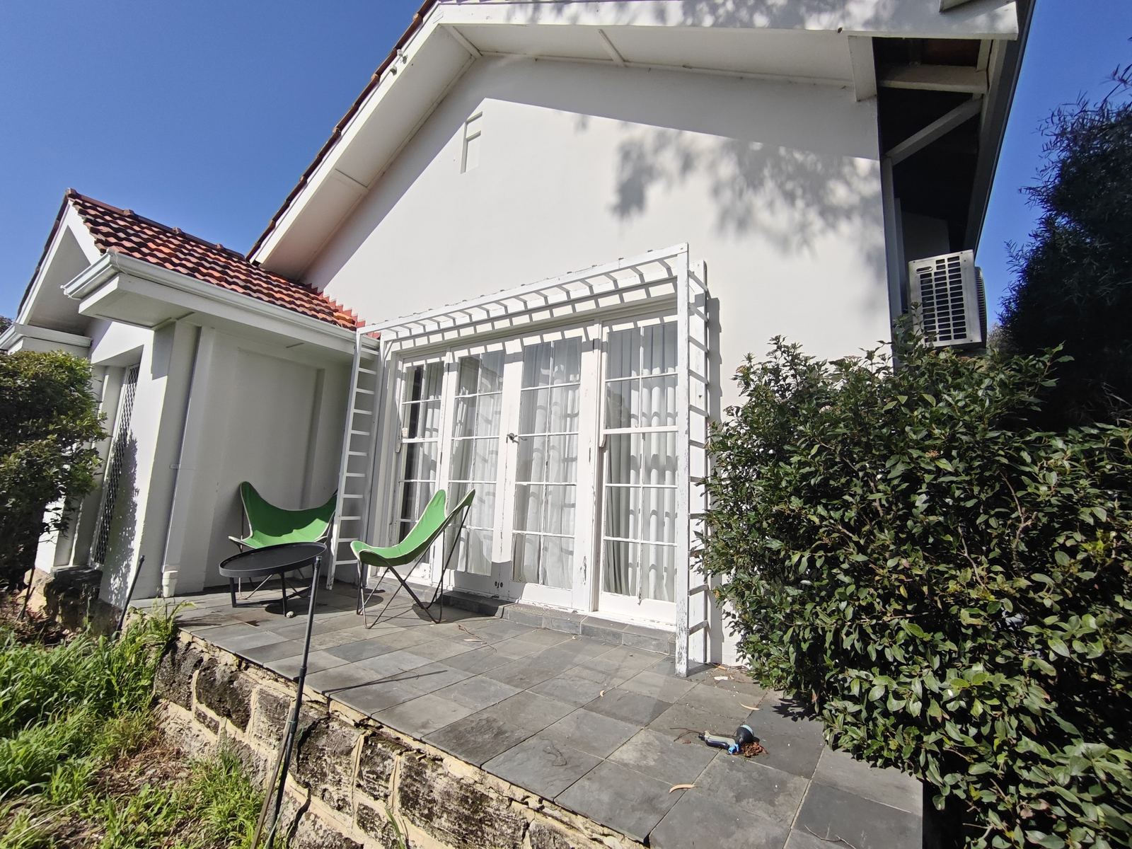 Exterior of a neighbouring property documented as part of a dilapidation survey