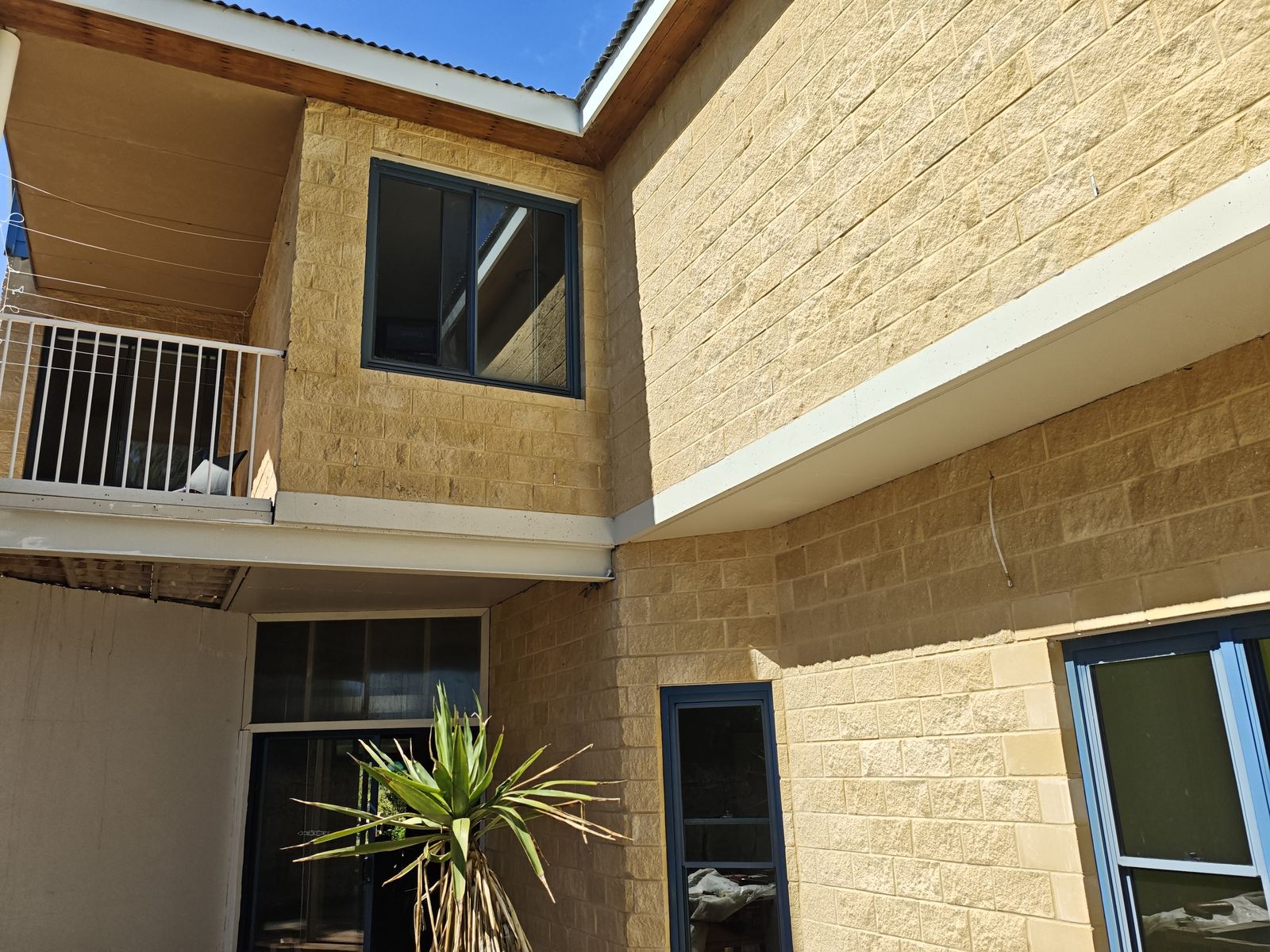 Perth home courtyard and balcony, the kind of property featured in Akaki pre-purchase inspections